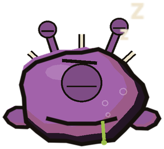 The Blob, asleep